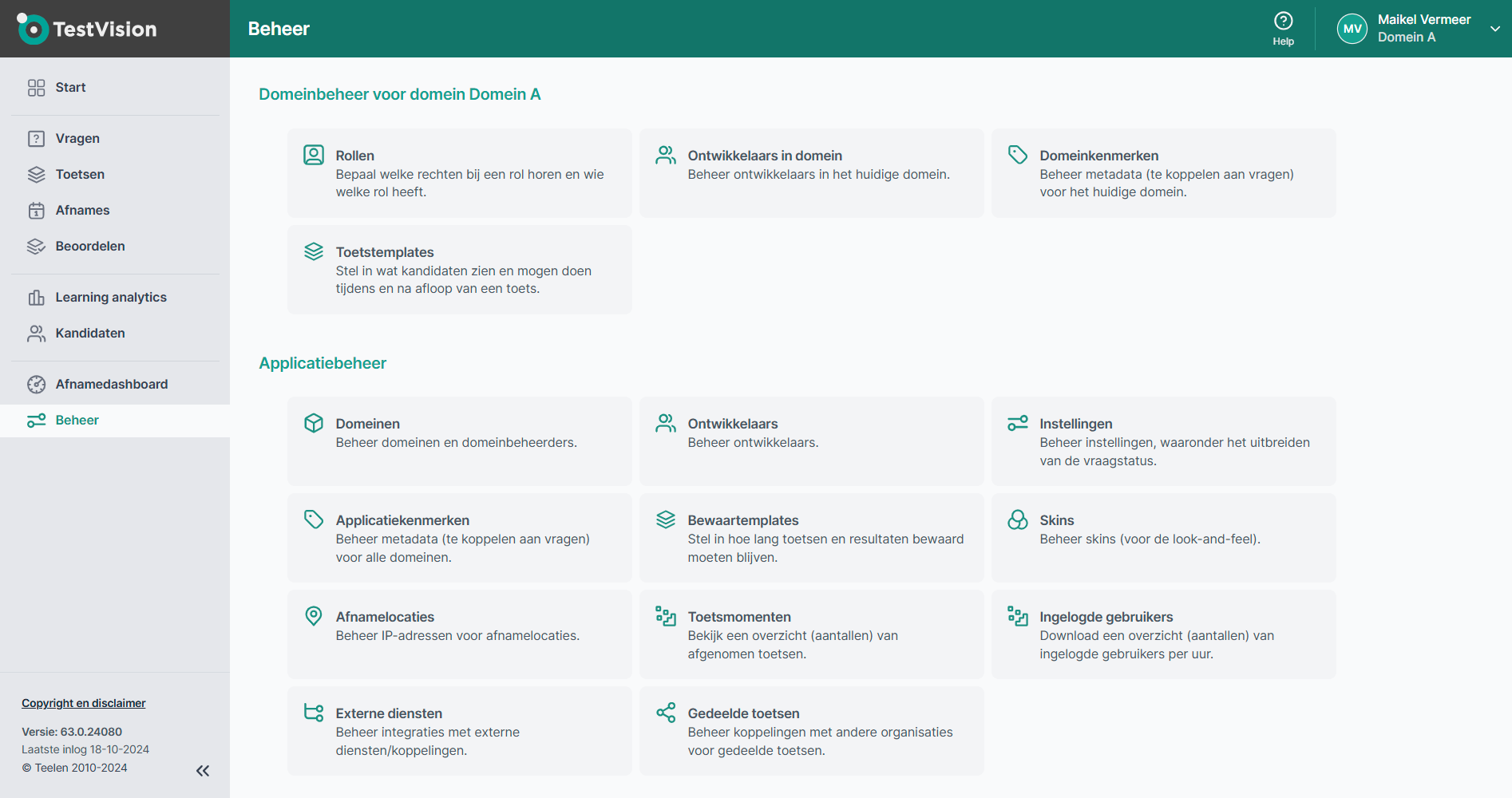 TestVision's testing software: a proven online tool
